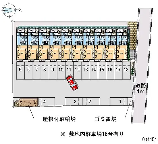 ★手数料０円★都城市平江町　月極駐車場（LP）